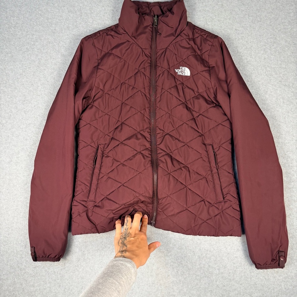The North Face Women's Puffer Jacket - Burgundy